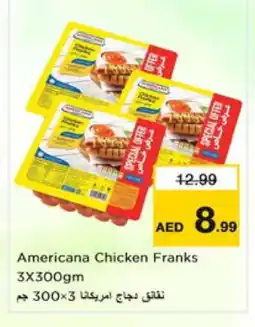 Nesto AMERICANA Chicken Franks offer
