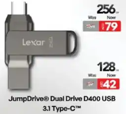 Lulu Hypermarket Lexar JumpDrive Dual Drive D400 USB offer