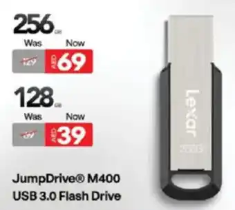 Lulu Hypermarket Lexar JumpDrive M400 USB 3.0 Flash Drive offer