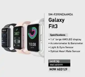 Lulu Hypermarket Samsung Galaxy Fit3 SM-R390NZAAMEA offer