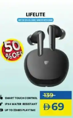 Lulu Hypermarket Soundpeats lifelite offer
