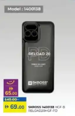 Lulu Hypermarket Skross 1400138 hcf-b RELOAD20HGF.PD offer