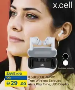 Lulu Hypermarket X.cell SOUL-16PRO True Wireless Earbuds offer