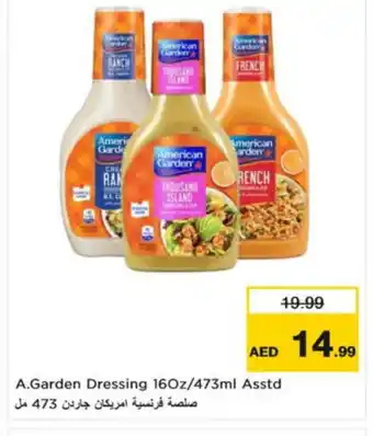 Nesto AMERICAN GARDEN Dressing offer