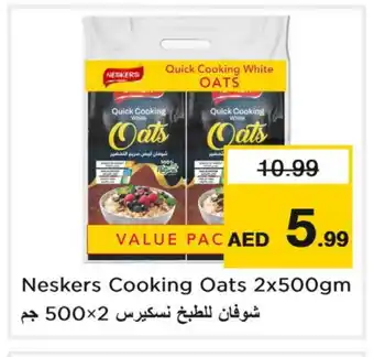 Last Chance NESKERS Oats offer