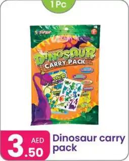 Al Nahda Gift Center Dinosaur carry pack offer