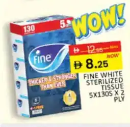Al Madina Hypermarket Fine white sterilized tissue offer