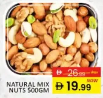 Al Madina Hypermarket Natural mix nuts offer