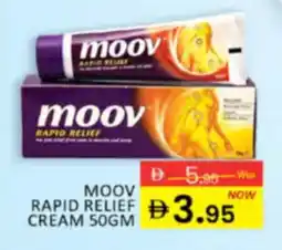 Al Madina Hypermarket Moov rapid relief cream offer