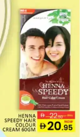 Al Madina Hypermarket Henna speedy hair colour cream offer