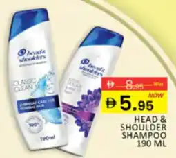 Al Madina Hypermarket Head & shoulder shampoo offer