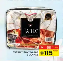 Al Madina Hypermarket Tatrix blanket offer