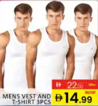 Al Madina Hypermarket Mens vest and T-shirt offer