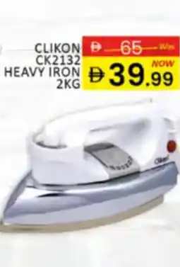 Al Madina Hypermarket Clikon heavy iron CK2132 offer