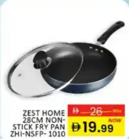 Al Madina Hypermarket Zest home 28cm non- stick fry pan ZHI-NSFP-1010 offer