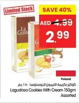 Gala Supermarket Lagustosa Cookies With Cream Assorted offer