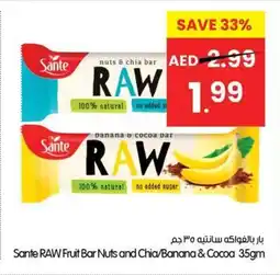 Gala Supermarket Sante RAW Fruit Bar offer