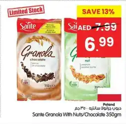 Gala Supermarket Sante Granola With Nuts / Chocolate offer