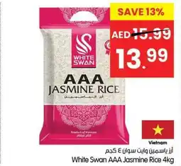 Gala Supermarket White Swan AAA Jasmine Rice offer