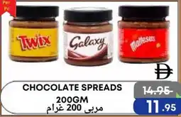 West Zone Supermarket Chocolate spreads offer