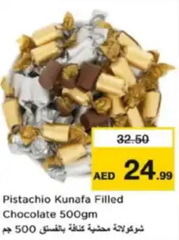 Nesto Pistachio Kunafa Filled Chocolate offer
