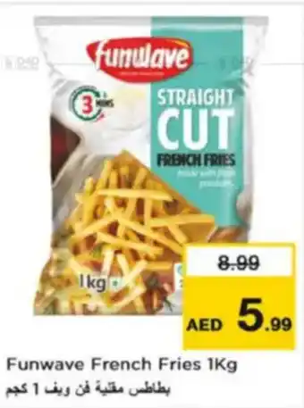Nesto Funwave French Fries offer