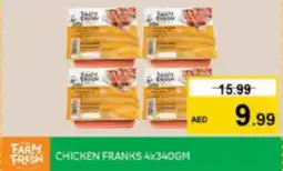 Nesto Farm fresh chicken franks offer