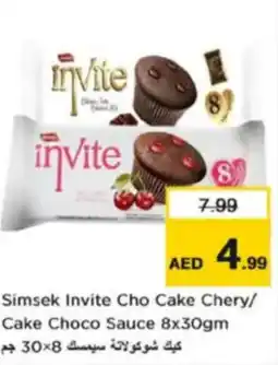 Nesto Simsek Invite Cho Cake Chery/ Cake Choco Sauce offer