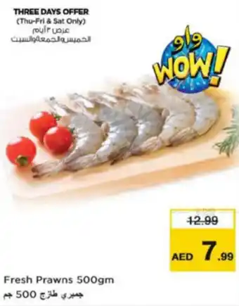 Nesto Fresh Prawns offer