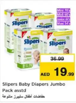 Nesto Slipers Baby Diapers Jumbo Pack asstd offer