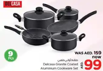 Nesto Delcasa Granite Coated Aluminium Cookware Set offer