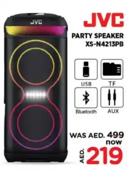 Nesto Jvc party speaker XS-N4213PB offer