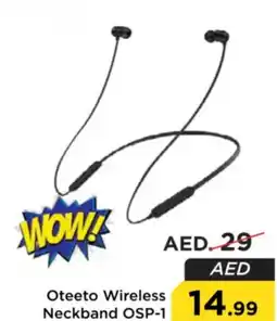 Nesto Oteeto Wireless Neckband OSP-1 offer