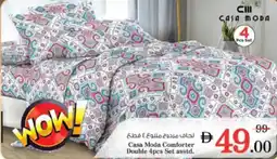 Nesto Casa Moda Comforter Double 4pcs Set asstd. offer