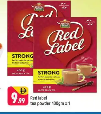 Shaklan RED LABEL Tea Powder offer