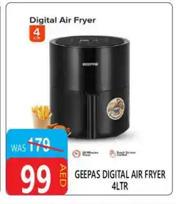 United Hypermarket GEEPAS Air Fryer offer