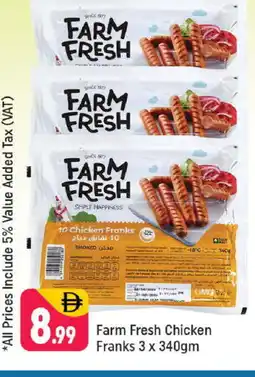 Shaklan FARM FRESH Chicken Franks offer
