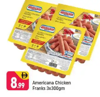 Shaklan AMERICANA Chicken Franks offer