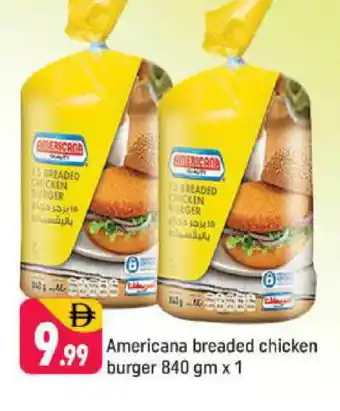 Shaklan AMERICANA Chicken Burger offer