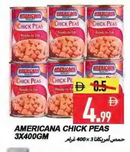 Rawabi Market AMERICANA Chick Peas offer