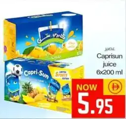 Sajidha Supermarket Caprisun juice offer