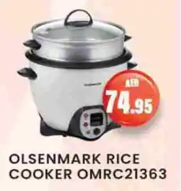 Zain Hypermarket OLSENMARK Rice Cooker offer