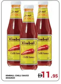 Kerala Hypermarket KIMBALL Hot Sauce offer