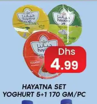 Zain Hypermarket HAYATNA Yoghurt offer