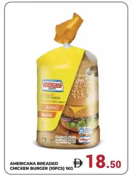 Kerala Hypermarket AMERICANA Chicken Burger offer
