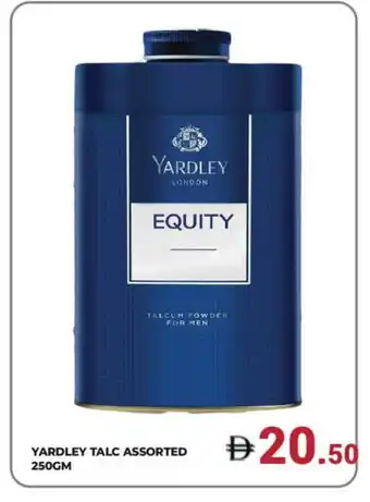 Kerala Hypermarket YARDLEY Talcum Powder offer