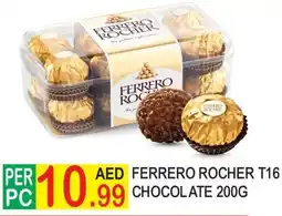 Dream Land Center Aed ferrero rocher T16 chocolate offer