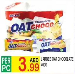 Dream Land Center Larbee oat chocolate offer