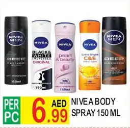 Dream Land Center Nivea body spray offer