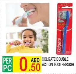 Dream Land Center Colgate double action toothbrush offer